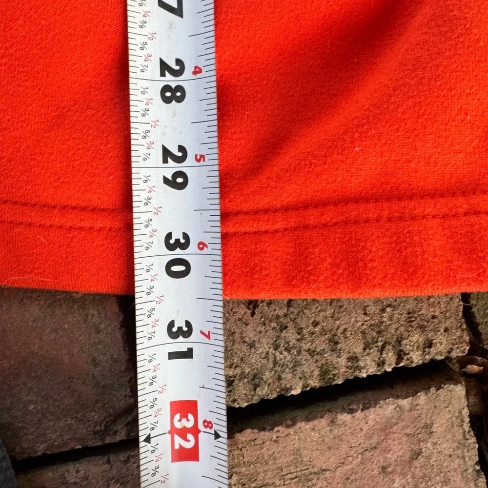 NHL Philadelphia Flyers Mens Quarter Zip Fleece Pullover Orange Large XL